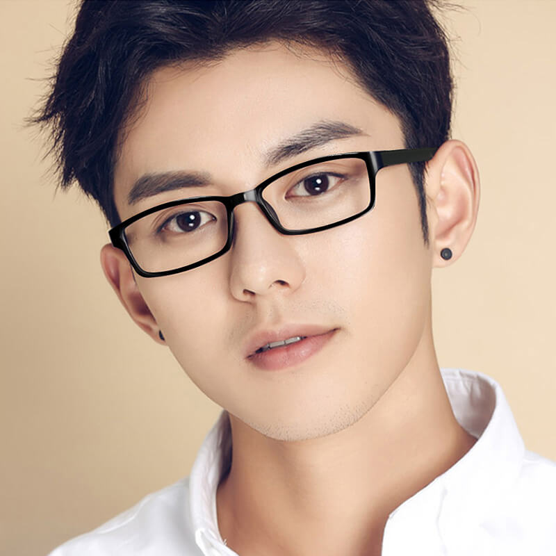 men rectangle optical frames