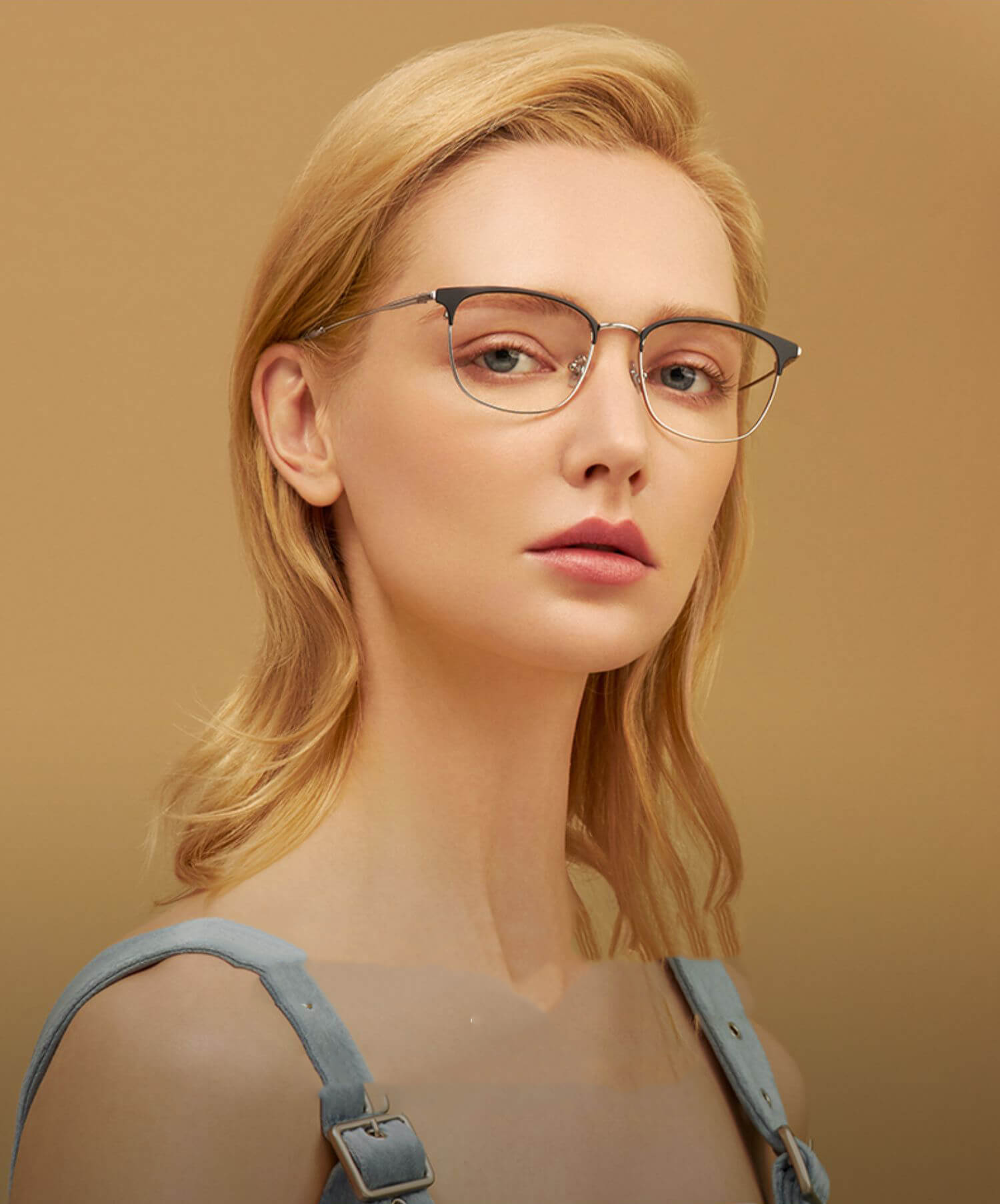 metal optical frames for women