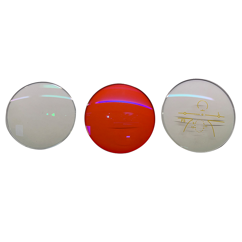 Different reading eyeglasses lenses