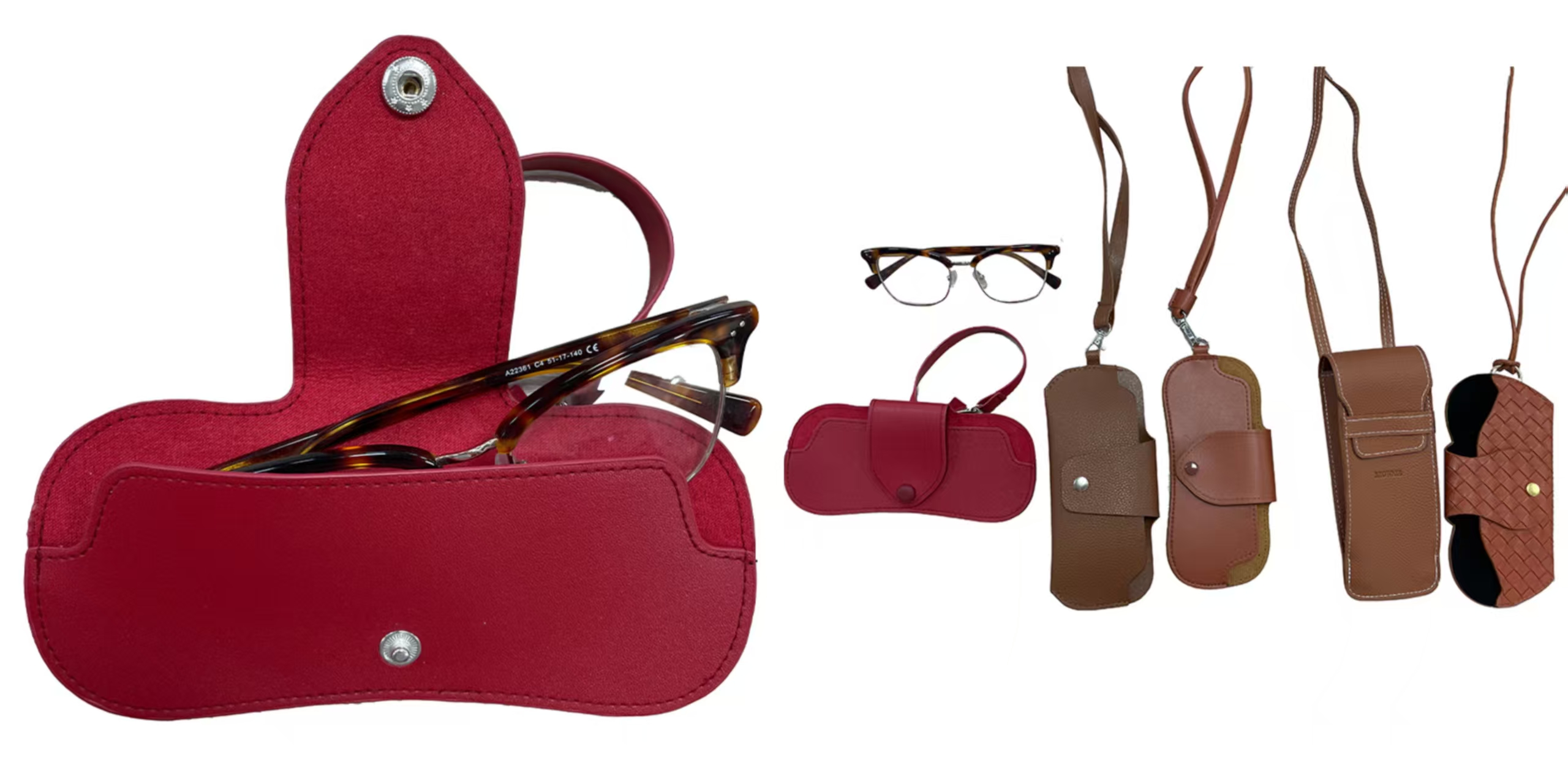 Portable eyewear cases